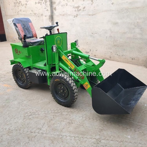 New Electric High Quality China Small Mini Skid Steer Loader 300kgs for Sale